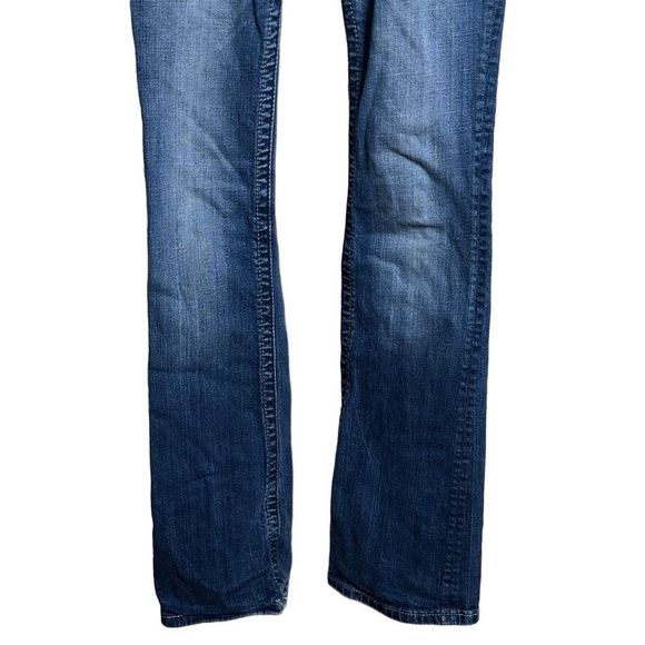 Miss Me Blue Jeans JP5082B12 Boot Angel Wing 27 - Picture 3 of 6